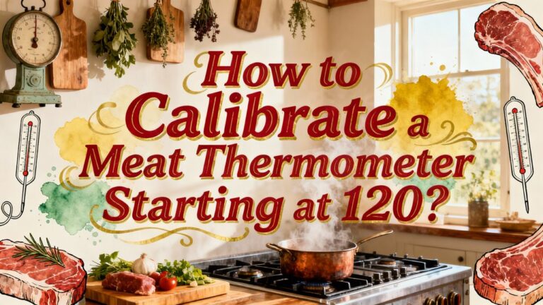 calibrate meat thermometer accurately