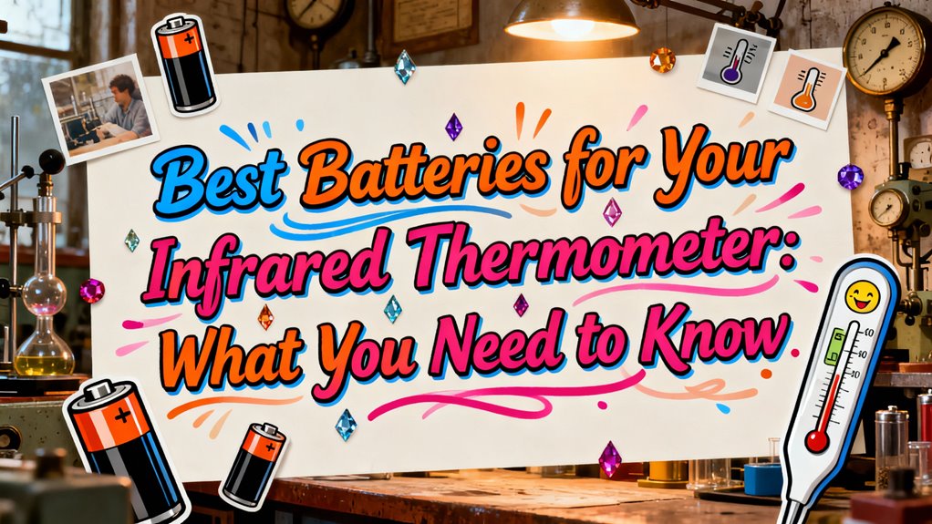 choosing infrared thermometer batteries