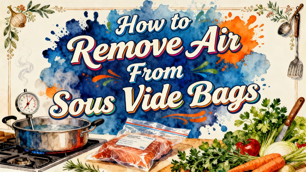 eliminate air from bags