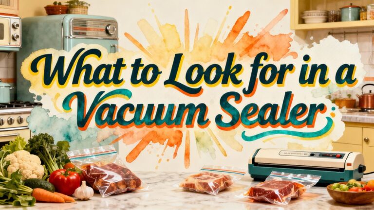 key features of vacuum sealers
