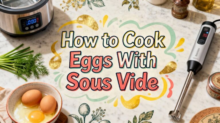 sous vide egg cooking