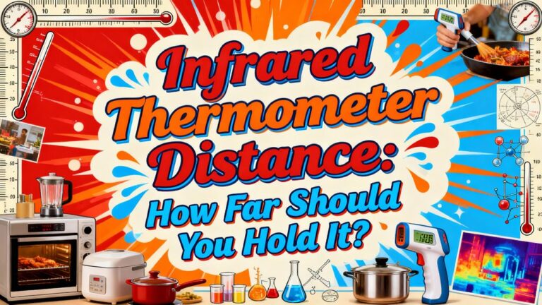 thermometer distance for accuracy
