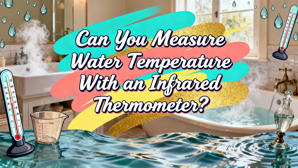 infrared thermometer water measurement