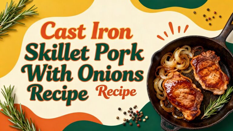 pork chops cooked skillet