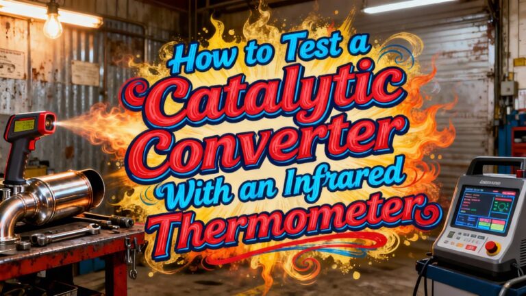 test catalytic converter temperature