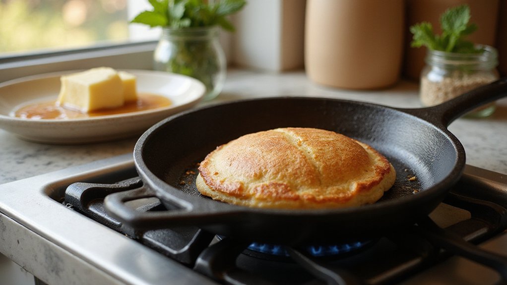 cast iron for pancakes