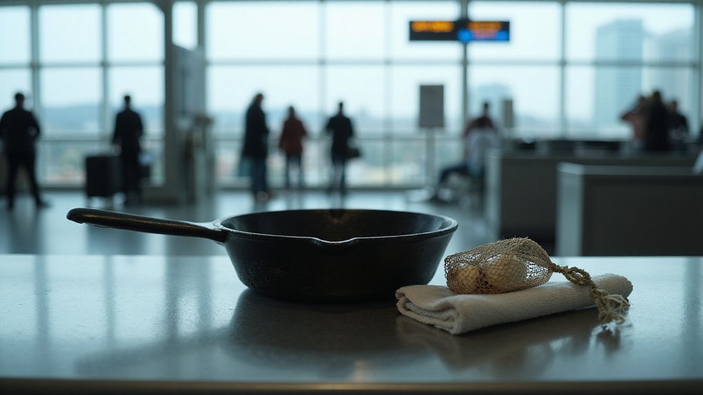 flying with cookware restrictions