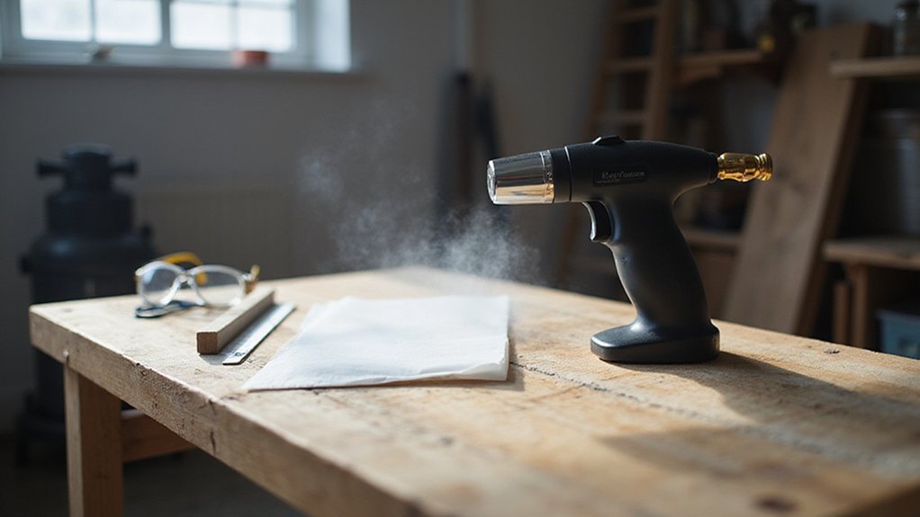 heating plastic with torch