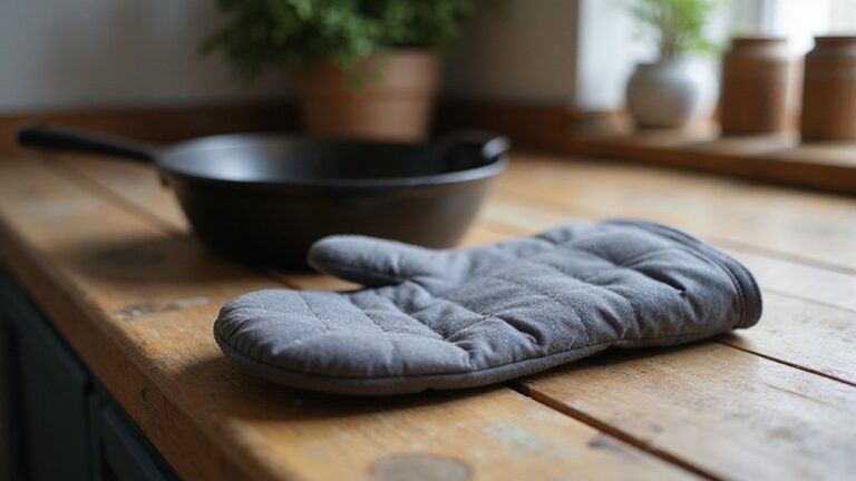 heavy duty cast iron oven mitts