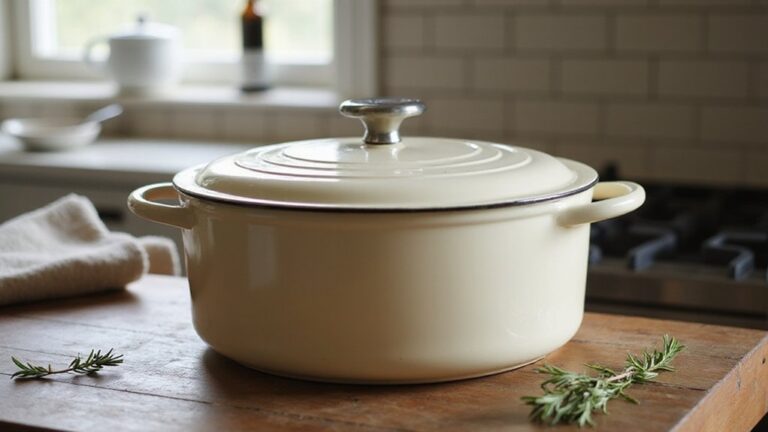 large enameled cast iron
