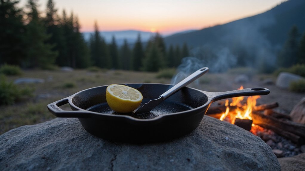 outdoor open flame cooking