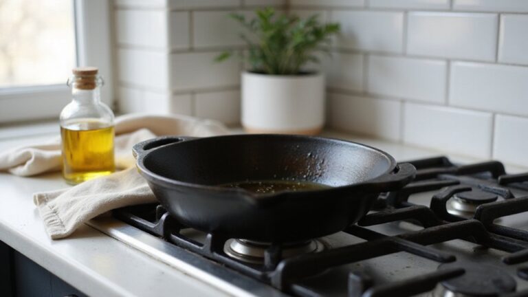season and clean skillet