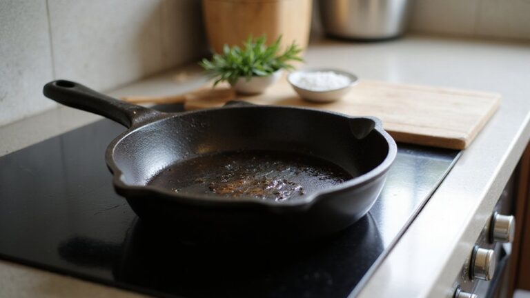 self seasoning cast iron cookware
