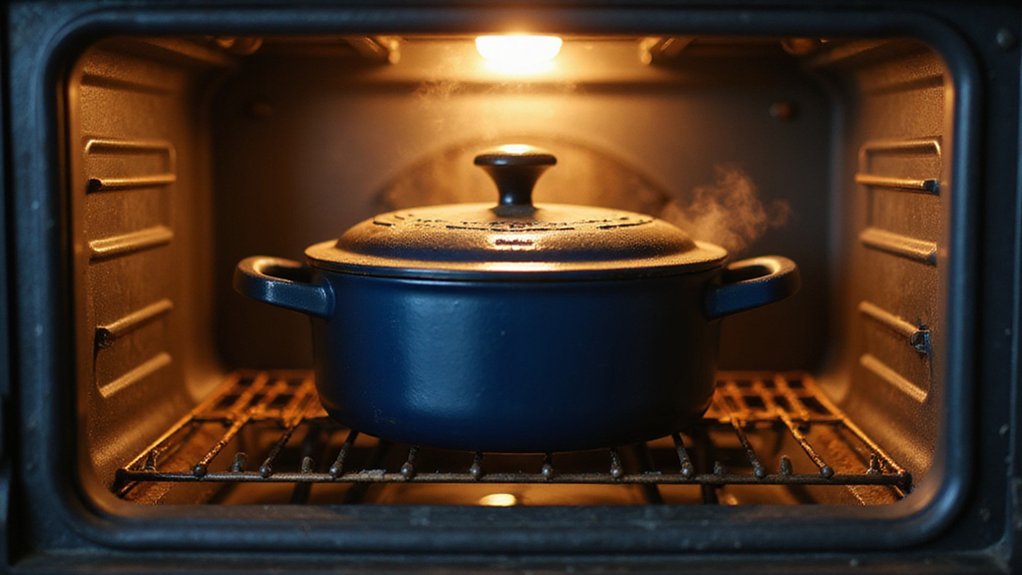 using dutch oven lid
