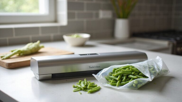 vacuum seal green beans